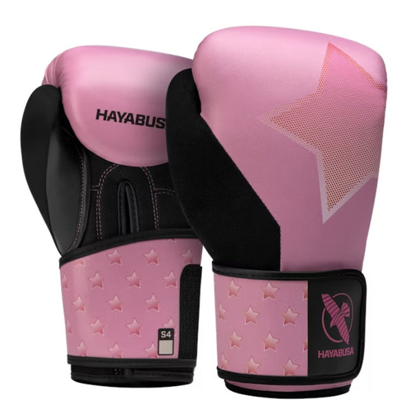 HAYABUSA S4 YOUTH EPIC BOXING GLOVES PINK STAR