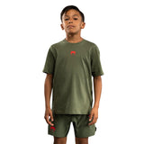 VENUM CONTENDER KIDS T-SHIRT ARMY GREEN/ORANGE