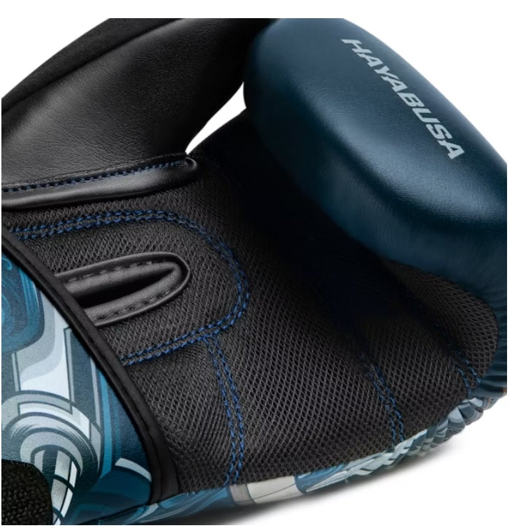 HAYABUSA S4 YOUTH EPIC BOXING GLOVES MACHINE BLUE