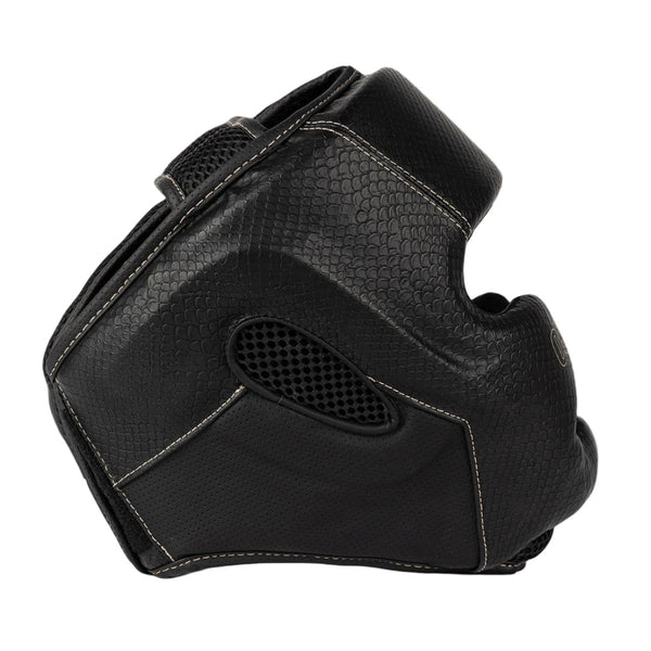 VENUM IMPACT EVO SCALES HEADGEAR BLACK STANDARD