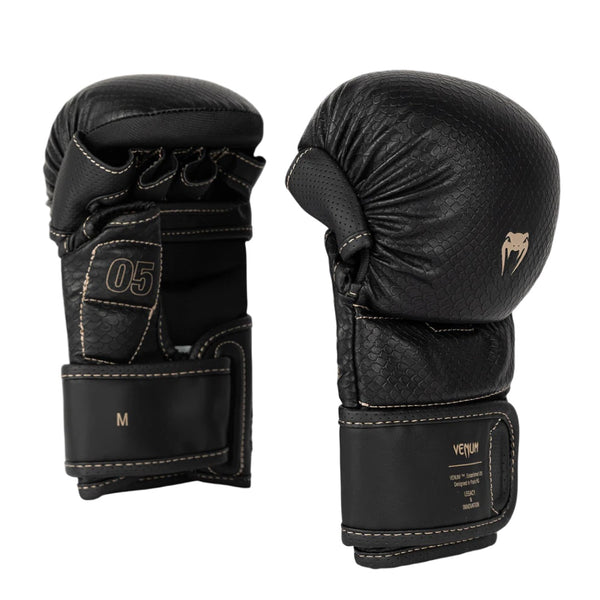 VENUM IMPACT EVO SCALES MMA GLOVES BLACK
