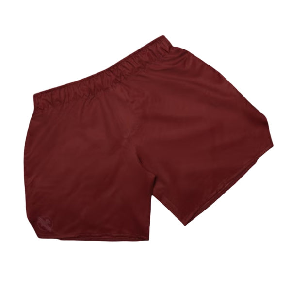 HAYABUSA MENS CORE GRAPPLING SHORTS RED