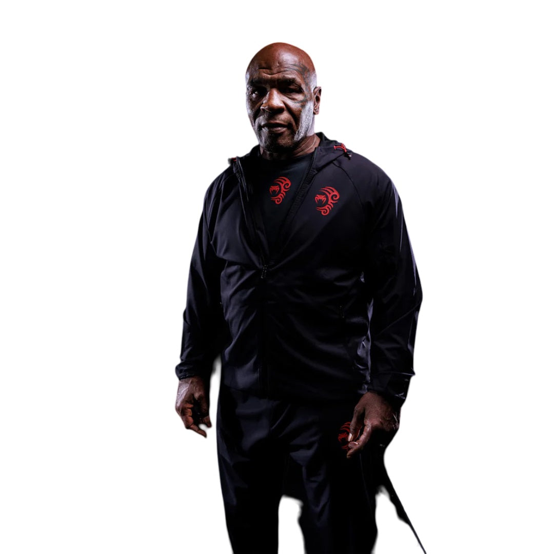 VENUM X MIKE TYSON TIGER TRACK JACKET BLACK/RED