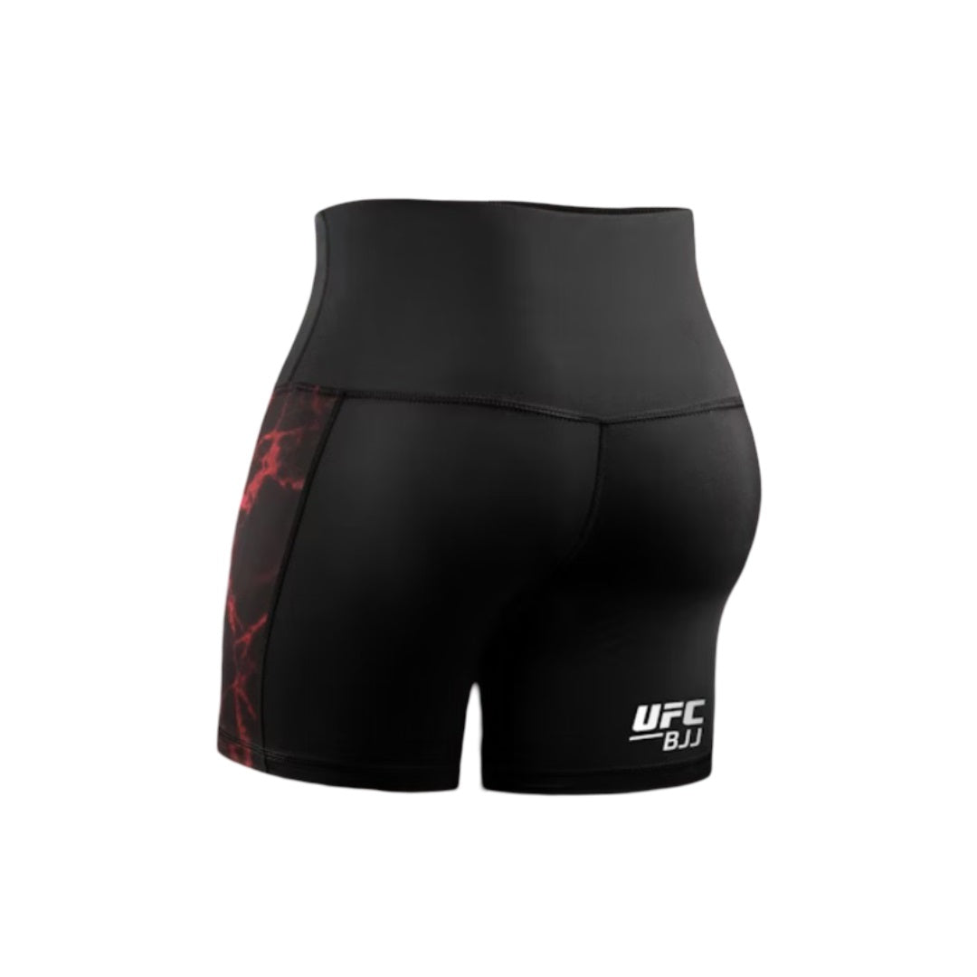 هايابوسا UFC BJJ شورت نسائي VALE TUDO أحمر