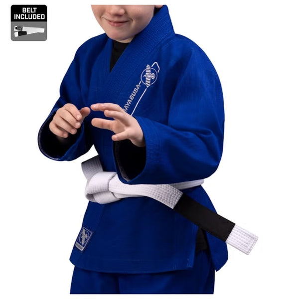 HAYABUSA ESSENTIAL KIDS JIU JITSU GI BLUE