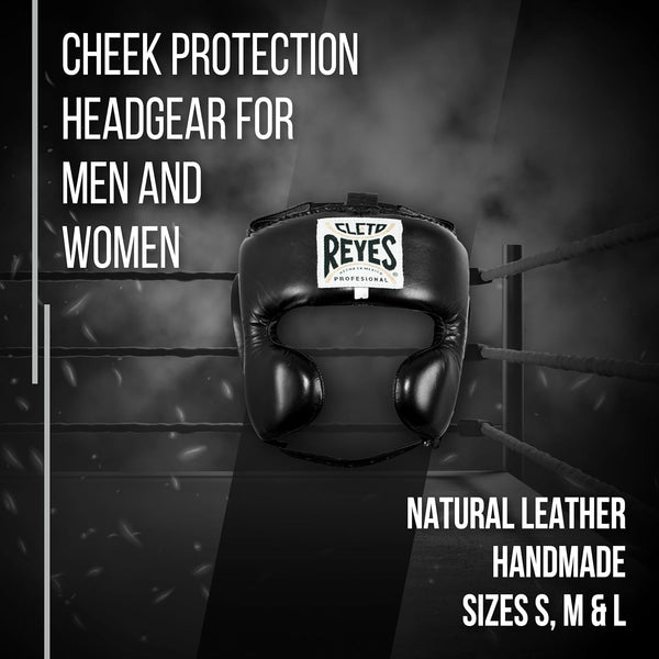 CLETO REYES HEADGEAR CHEEK PROTECTOR BLACK