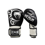 VENUM GIANT 2.0 MIKE TYSON PRO BOXING GLOVES MATTE BLACK/WHITE