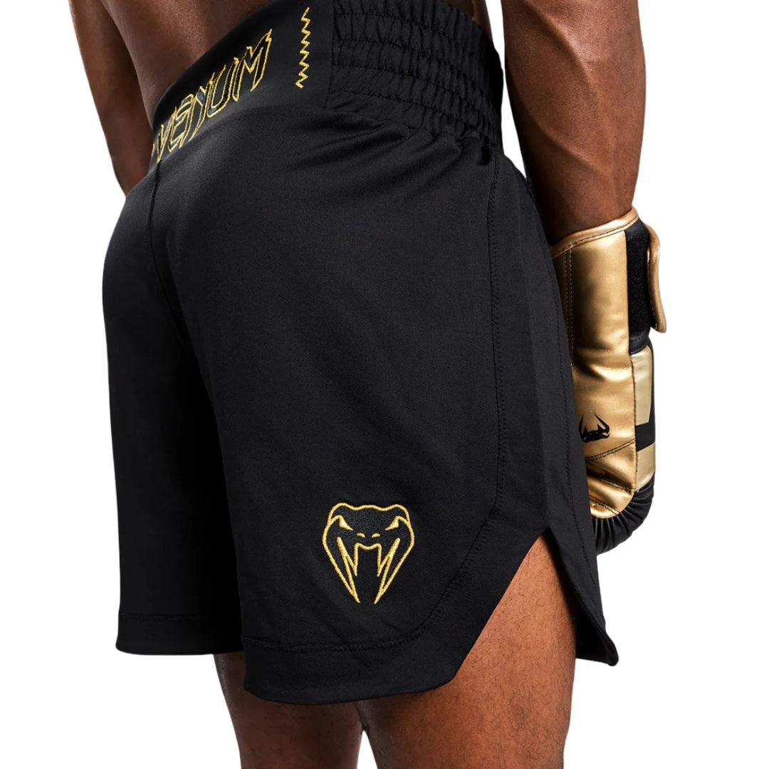 VENUM CLASSIC BOXING SHORTS BLACK/GOLD