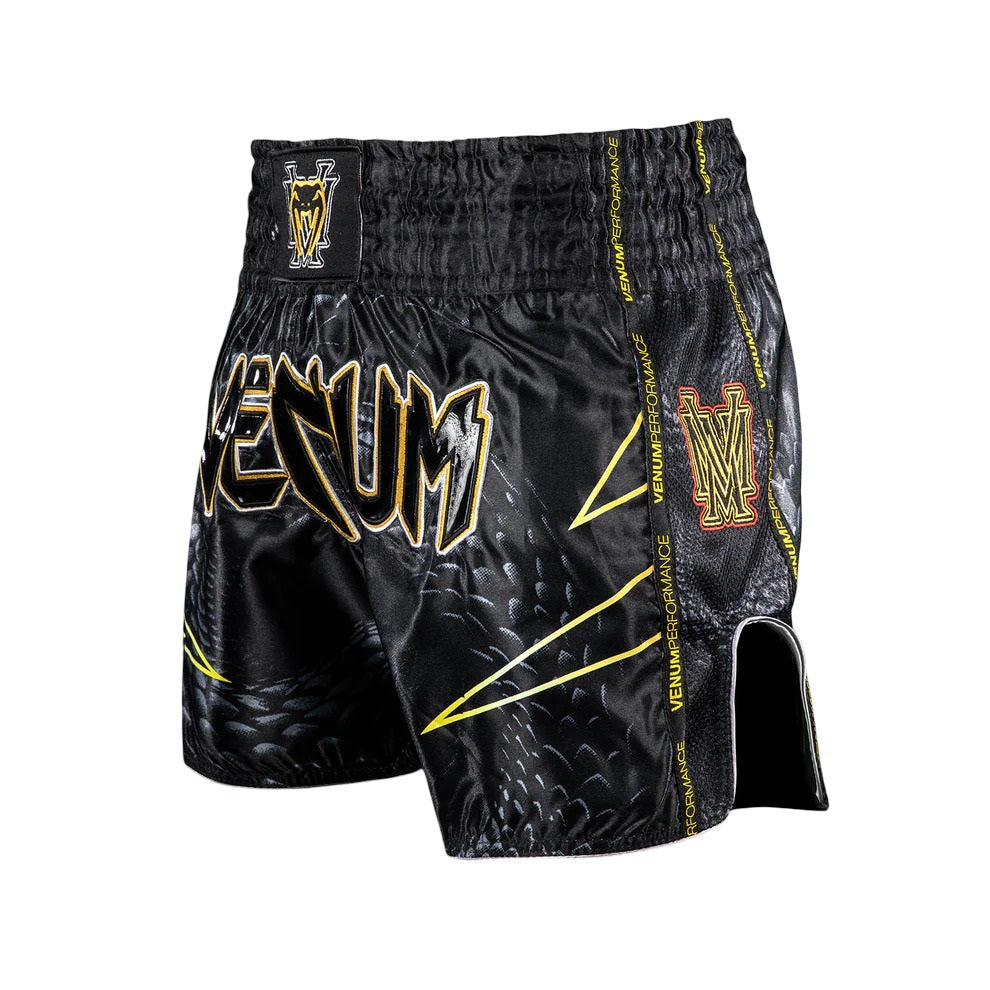 VENUM MATUPA MUAY THAI SHORTS BLACK/GREY/GOLD
