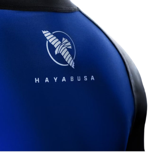 HAYABUSA UFC BJJ WOMENS LONGSLEEVE RASHGUARD BLUE