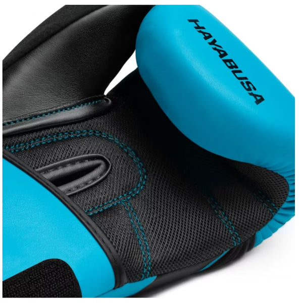 HAYABUSA S4 YOUTH BOXING GLOVES CYAN
