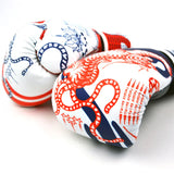 FBGVL4-67 FANCY BOXING GLOVES BLUE/RED
