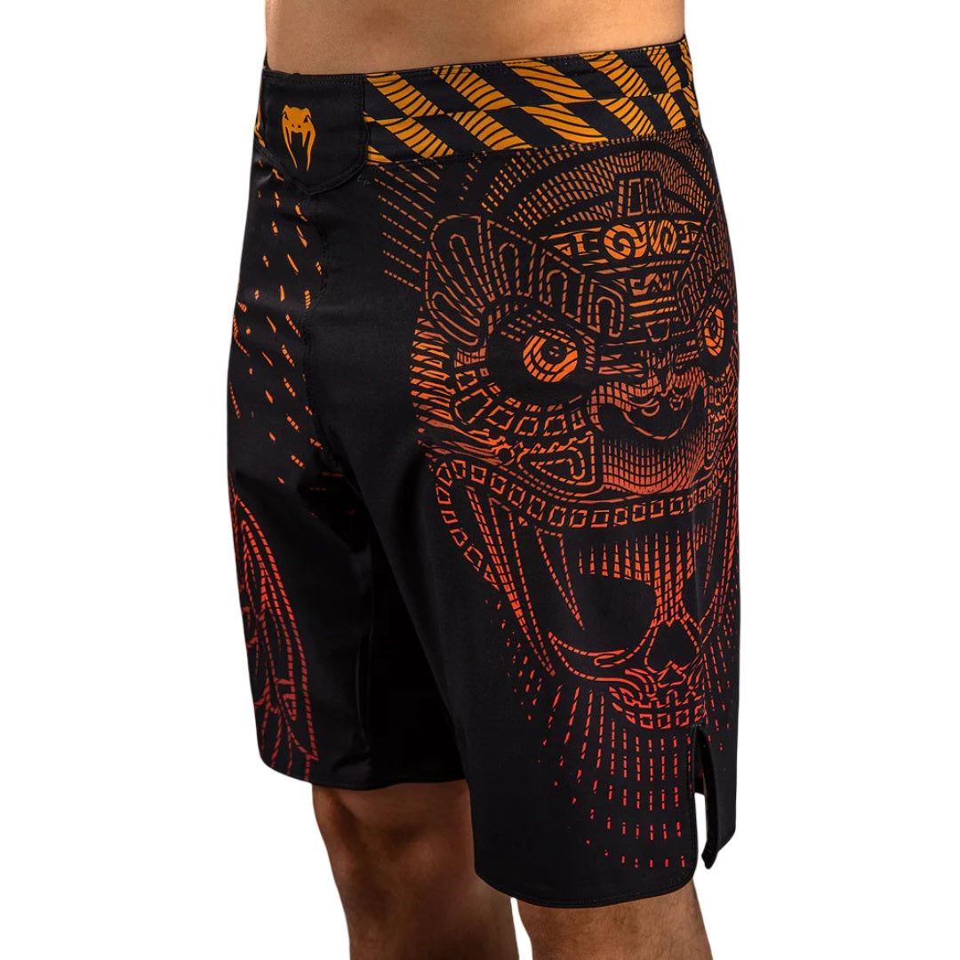 VENUM QUETZAL FURY FIGHTSHORTS BLACK/FURY RED/TANGERINE