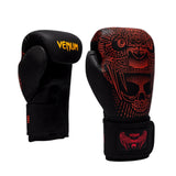 VENUM QUETZAL FURY BOXING GLOVES BLACK/FURY RED/TANGERINE