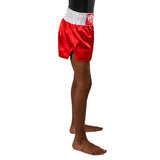 VENUM CLASSIC KIDS MUAY THAI SHORTS FIRE RED