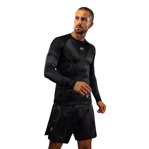 VENUM NEXUS RASHGUARD LONGSLEEVES BLACK/SILVER