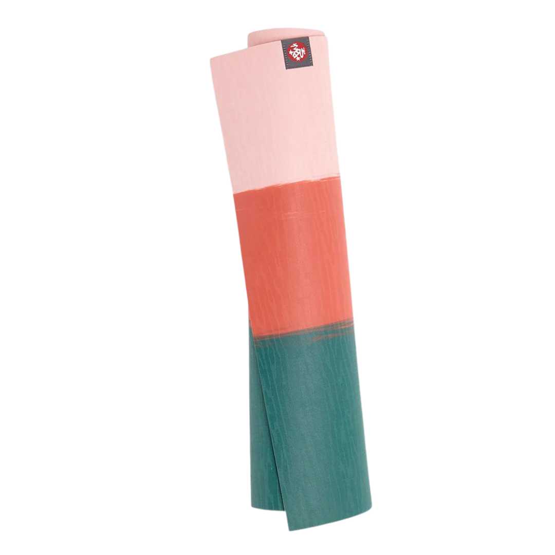 EKO LITE YOGA MAT 4MM DEEP SEA STRIPE 71 INCH