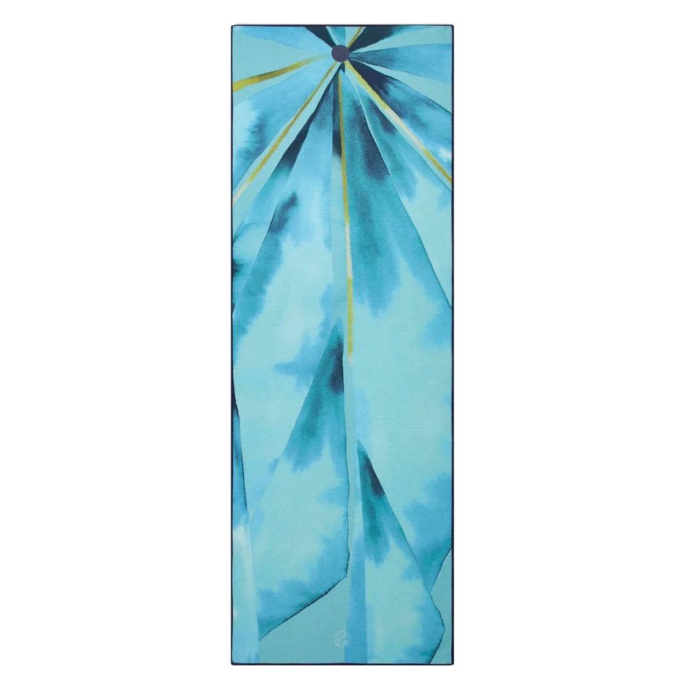 YOGITOES SKIDLESS MAT TOWEL 2.0 EMARALD ENLIGHTENMENT 71 INCH