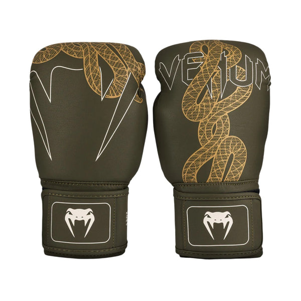 VENUM SERPENTI BOXING GLOVES KAKI/BRONZE/IVORY