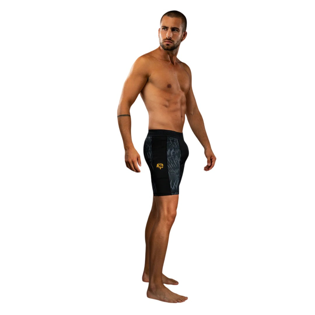 VENUM X CHIMAEV WILD BORZ VALE TUDO SHORTS BLACK/GREY