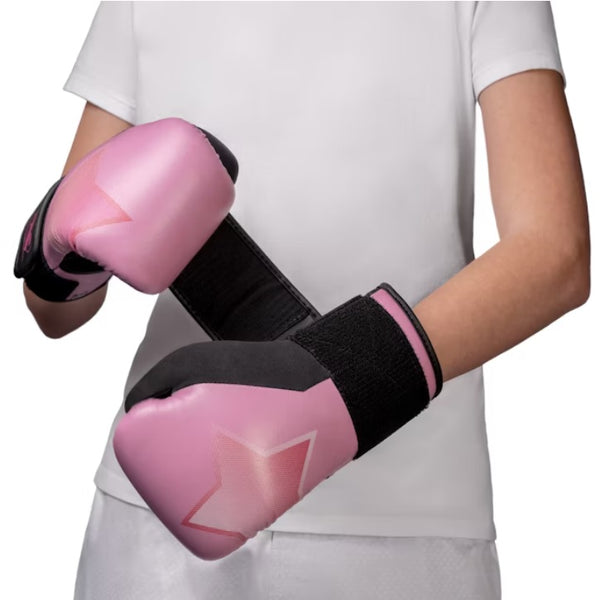 HAYABUSA S4 YOUTH EPIC BOXING GLOVES PINK STAR