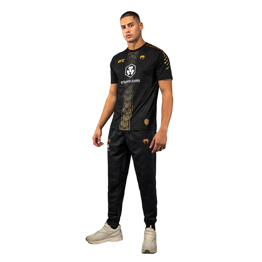 UFC ZENITH BY VENUM FIGHT NIGHT MENS JERSEY BLACK/GOLD