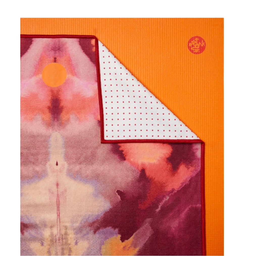 YOGITOES SKIDLESS MAT TOWEL 2.0 BLOOM 71 INCH
