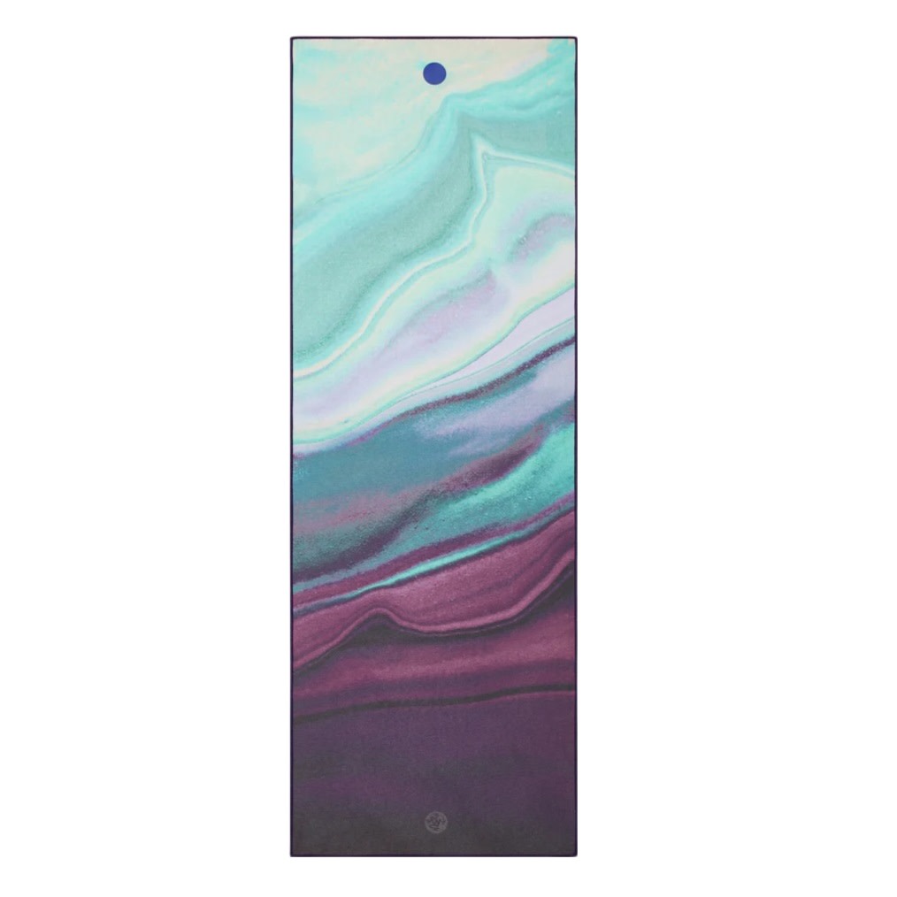 YOGITOES SKIDLESS MAT TOWEL 2.0 AMETHYST INTUITION 71 INCH
