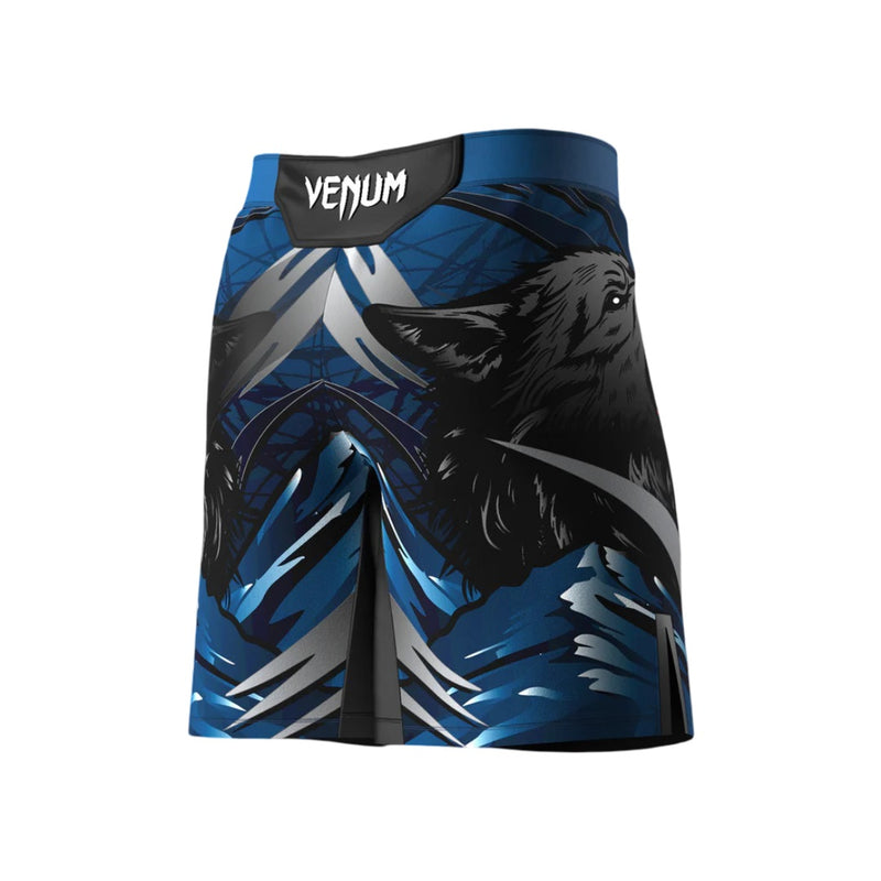 UFC UNRIVALED BY VENUM KHAMZAT CHIMAEV MENS FIGHTSHORTS NAVY/SILVER