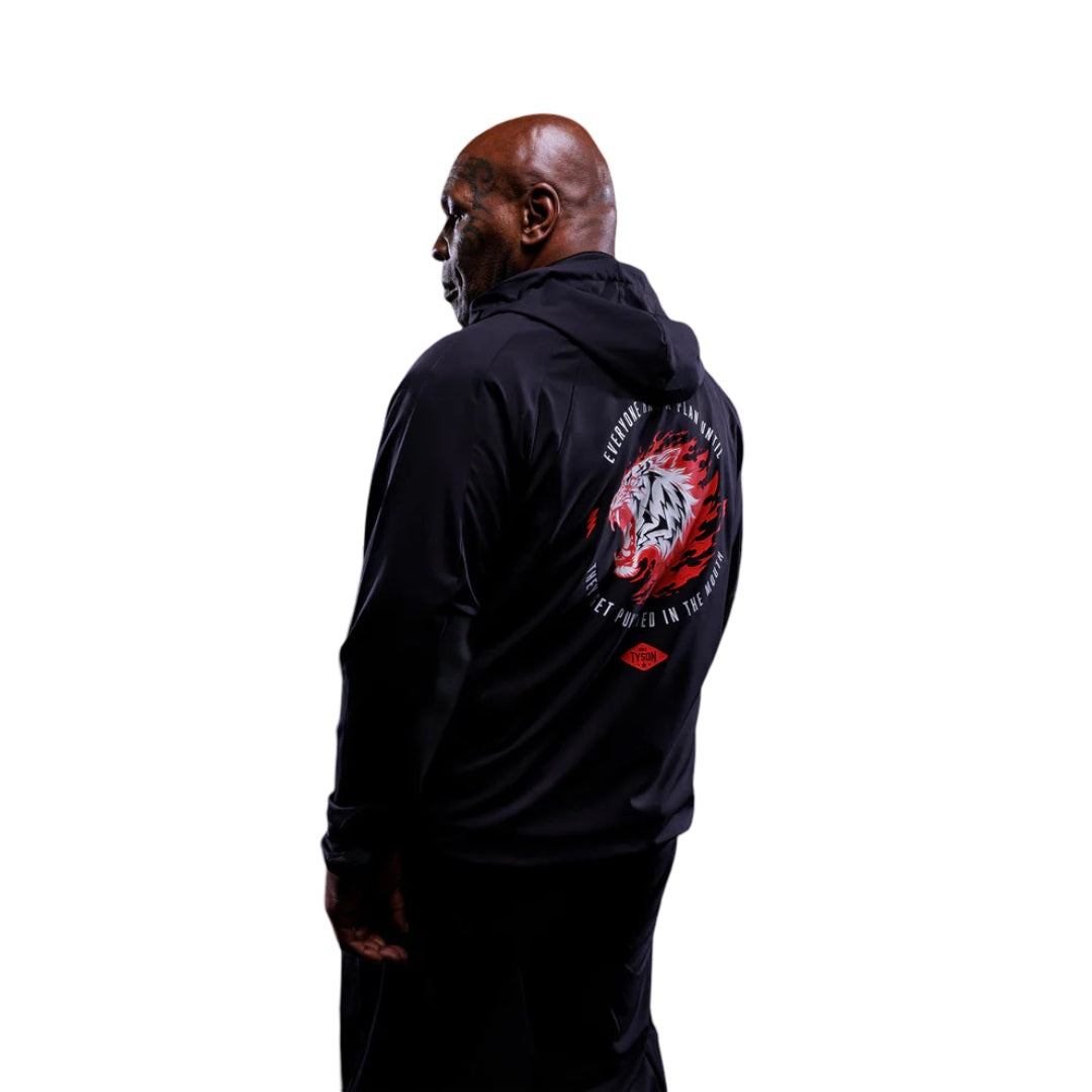 VENUM X MIKE TYSON TIGER TRACK JACKET BLACK/RED