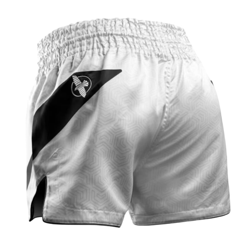 HAYABUSA CORE MUAY THAI SHORTS WHITE