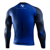 HAYABUSA UFC BJJ MENS LONGSLEEVE RASHGUARD BLUE