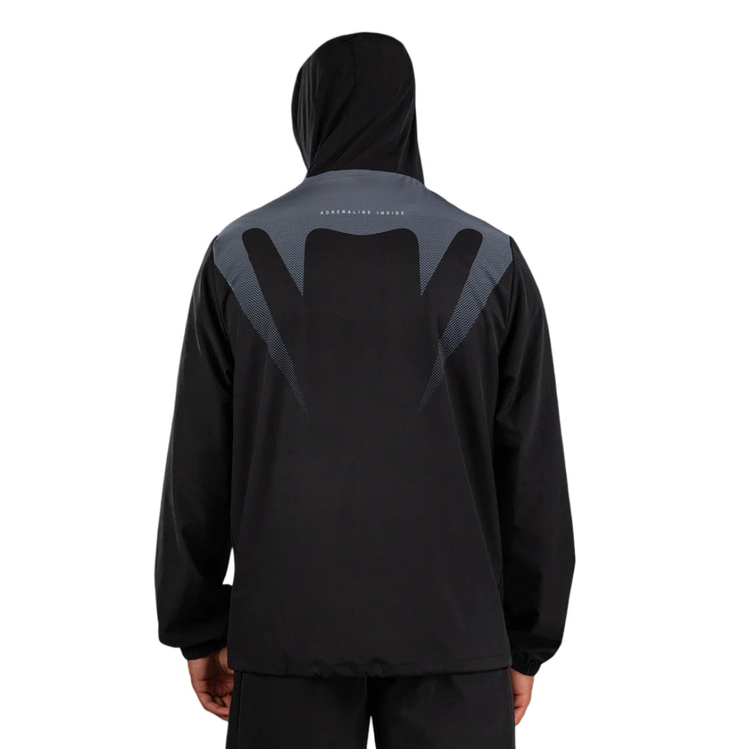 VENUM ADRENALINE TRACK JACKET BLACK/SILVER GREY