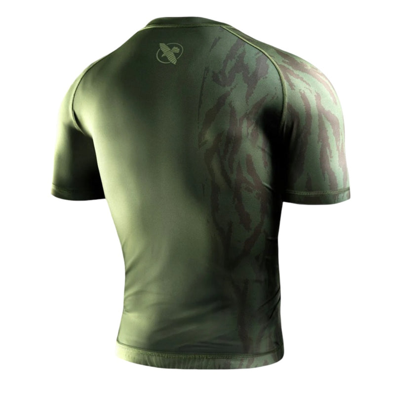 HAYABUSA MENS APEX SHORTSLEEVE RASHGUARD GREEN