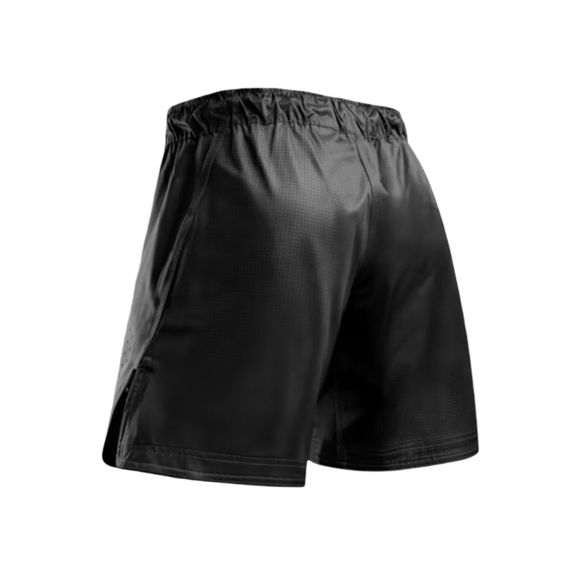 HAYABUSA MENS CORE 3/4 THIGH FIGHTSHORTS BLACK