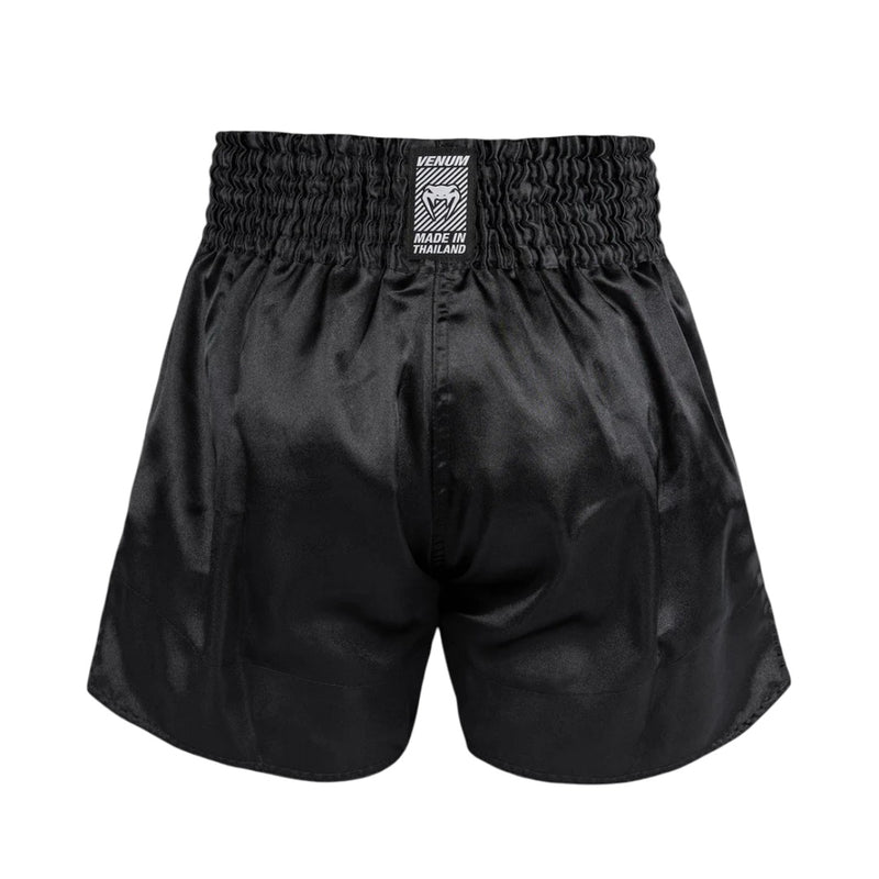 VENUM CLASSIC EVO MUAY THAI SHORTS BLACK/WHITE
