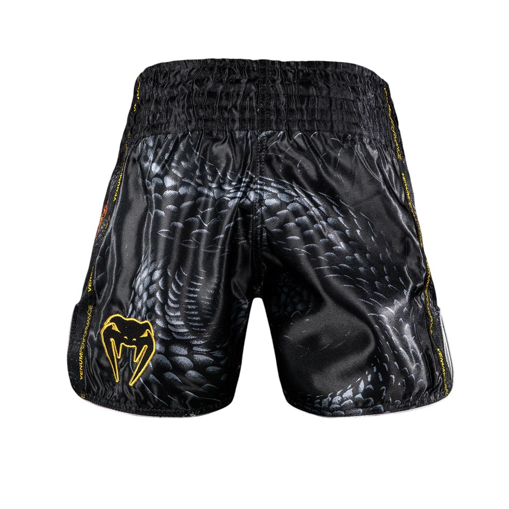 VENUM MATUPA MUAY THAI SHORTS BLACK/GREY/GOLD