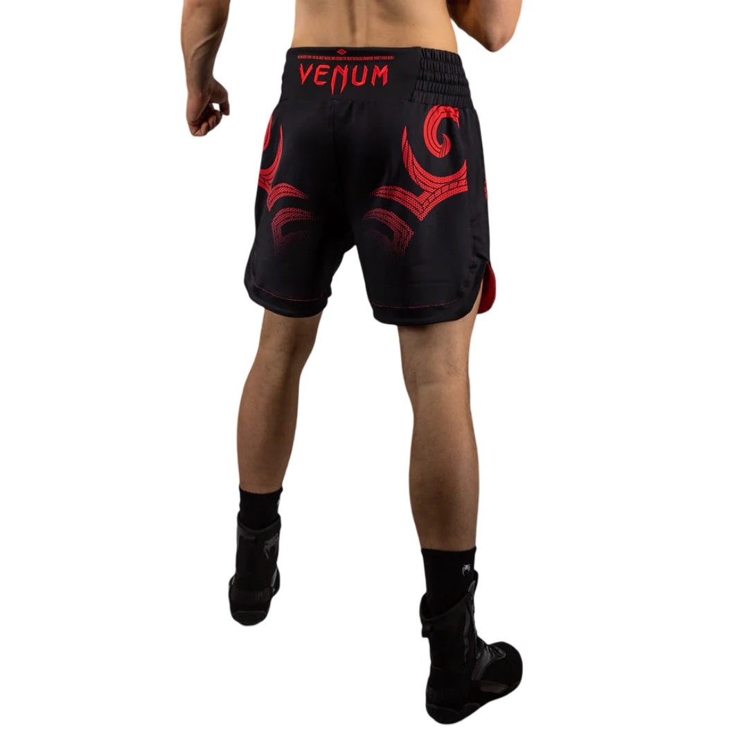 VENUM X MIKE TYSON TIGER BOXING SHORTS BLACK/RED