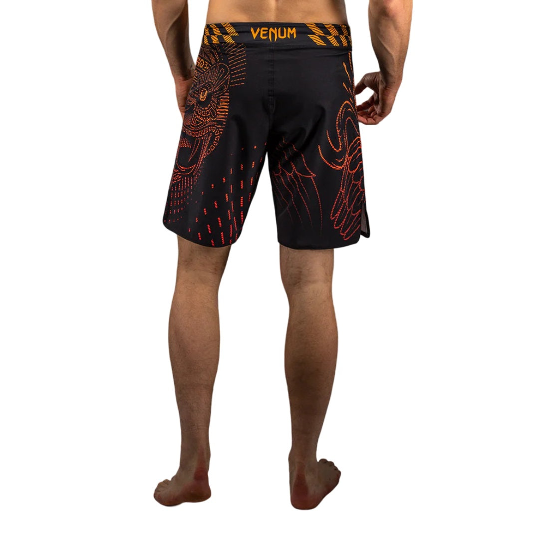 VENUM QUETZAL FURY FIGHTSHORTS BLACK/FURY RED/TANGERINE