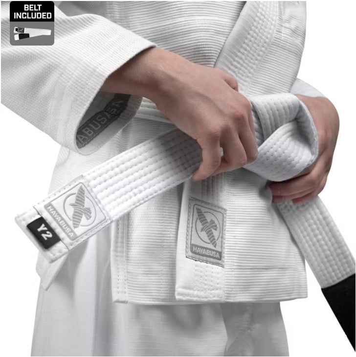 HAYABUSA ESSENTIAL KIDS JIU JITSU GI WHITE