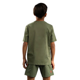 VENUM CONTENDER KIDS T-SHIRT ARMY GREEN/ORANGE