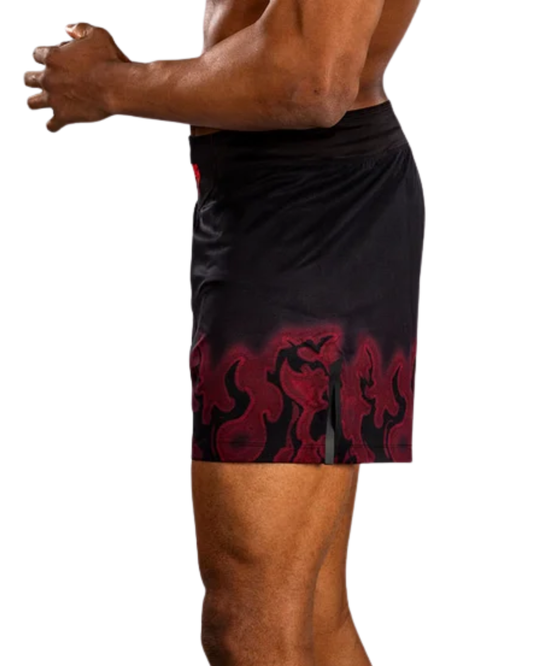 Venum Spectre Fightshorts – Black/Red | Lightweight Performance – Athletic Fit