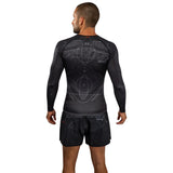 VENUM ECLIPSE RASHGUARD LONGSLEEVES BLACK/IVORY
