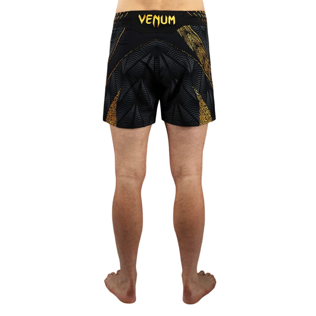 UFC ZENITH BY VENUM FIGHT NIGHT MENS FIGHTSHORTS FIT SHORT BLACK/GOLD