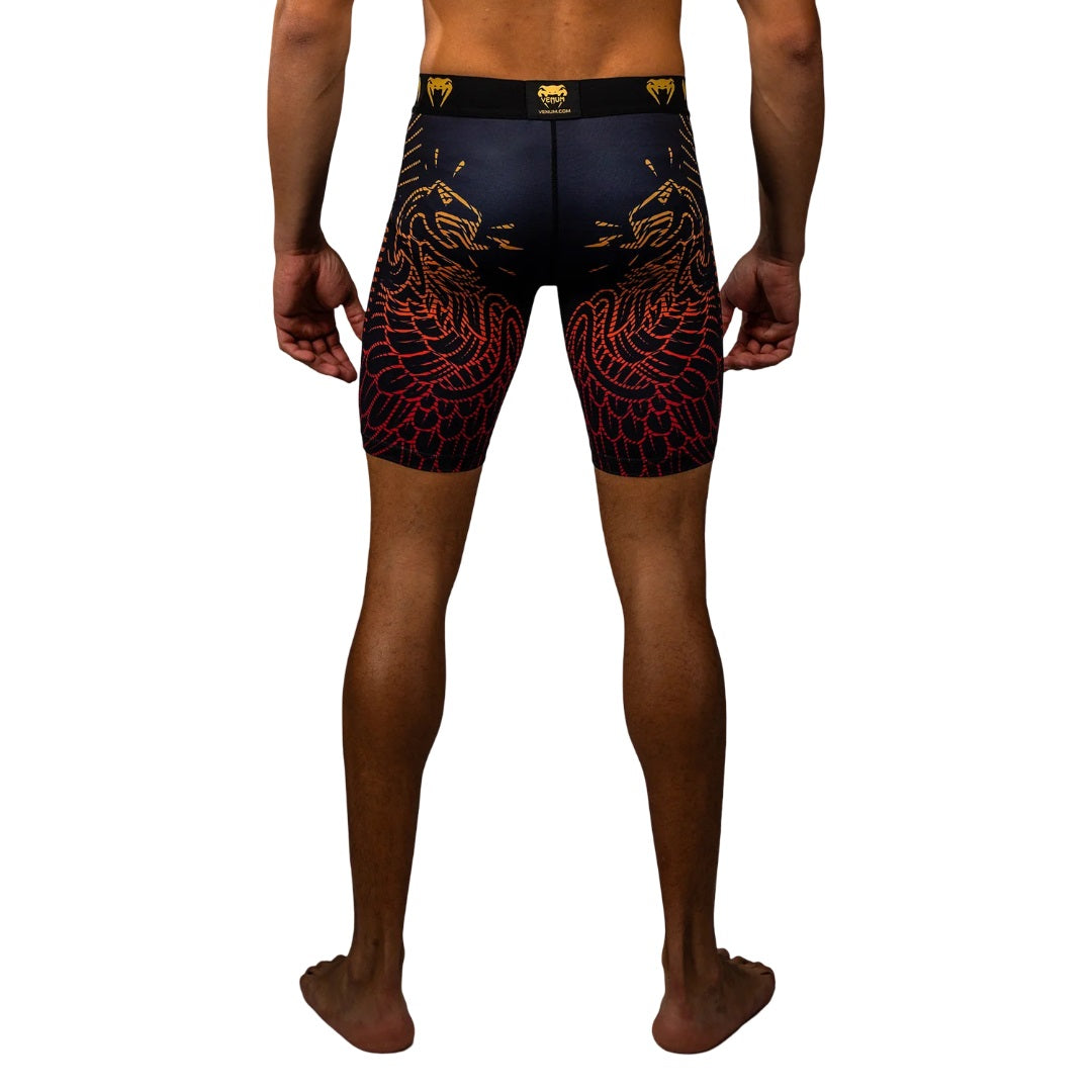 VENUM QUETZAL FURY VALE TUDO SHORTS BLACK/FURY RED/TANGERINE