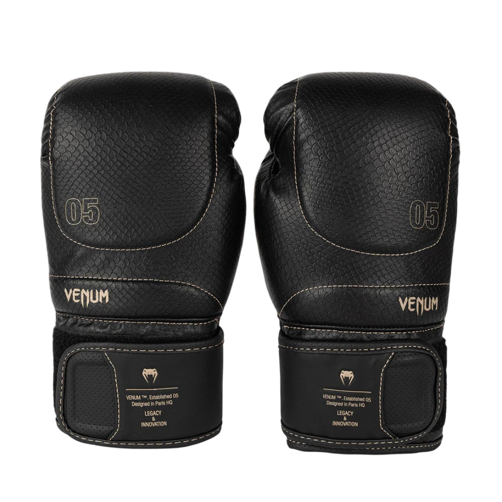 VENUM IMPACT EVO SCALES BOXING GLOVES BLACK – Combat Sports ME