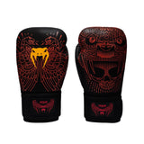 VENUM QUETZAL FURY BOXING GLOVES BLACK/FURY RED/TANGERINE