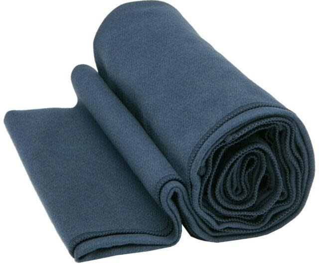 EQUA YOGA MAT TOWEL XLONG MIDNIGHT 79 INCH