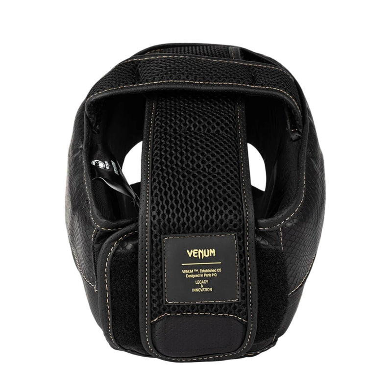 VENUM IMPACT EVO SCALES HEADGEAR BLACK STANDARD