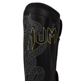 VENUM SERPENTI SHINGUARDS BLACK/SILVER/GOLD